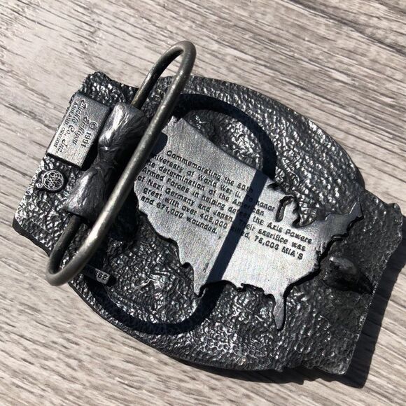 5th anniversary WWII Belt buckle - Picture 2 of 5